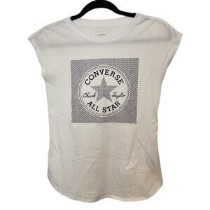 Girls Converse Chuck Taylor T-Shirt Size Large (12-13 years)